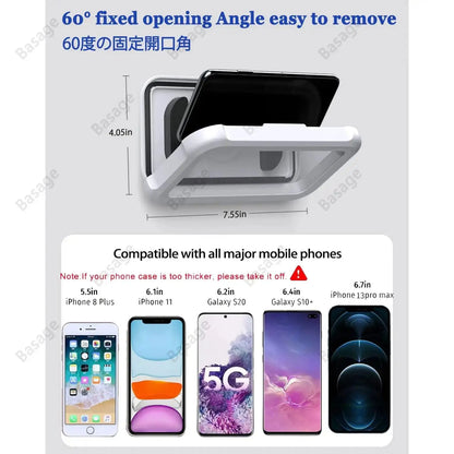 Waterproof Shower Phone Holder 480° Rotation - UNINEED